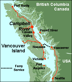 Campbell River Map